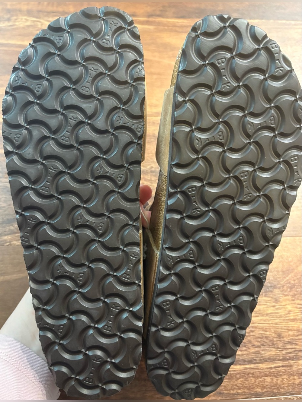 NEW! Birkenstock Oil-Rubbed Leather Sandals - Size 40 - Picture 3 of 3